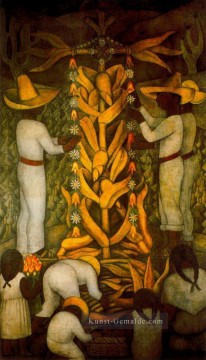 Diego Rivera Werke - Das Maisfest Diego Rivera